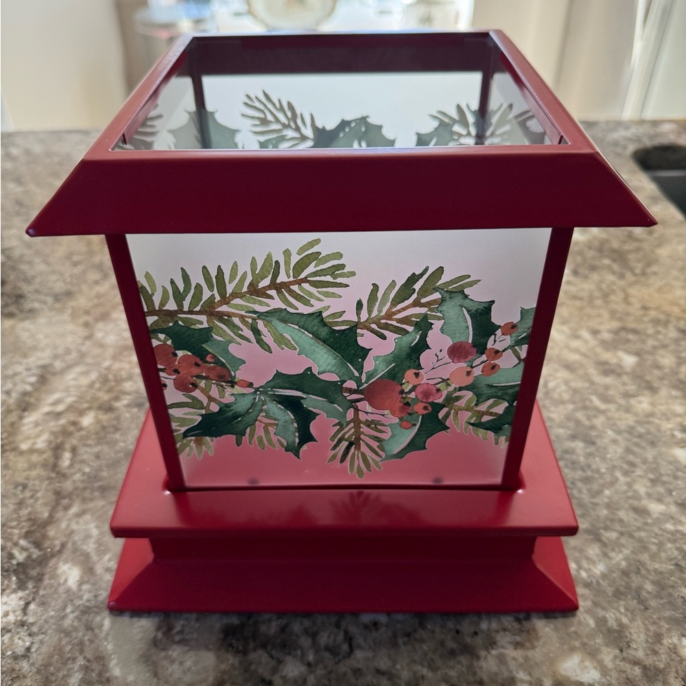 Red Cardinal Candle Holder - Picture 2 of 6
